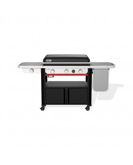 Plancha Weber Slate GPD 76 cm con Quemador lateral