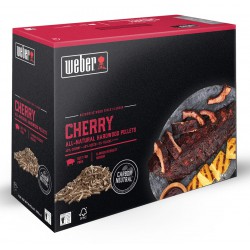 Caja de 8 kg. Pellet Cerezo Weber para Barbacoas