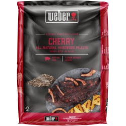 Bolsa 8 kg. Pellet Cerezo Weber para Barbacoas