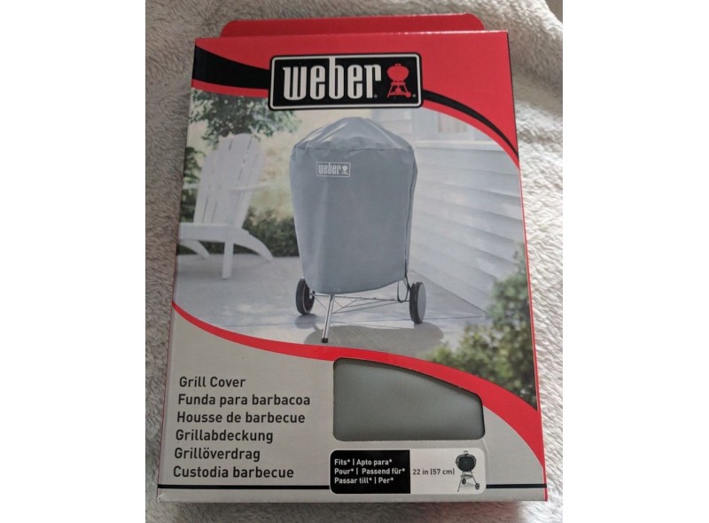 Accesorios Weber Funda Para Barbacoa Weber De 57 Cm, Cubierta Para