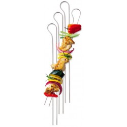Set de 8 brochetas dobles